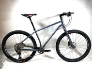 LKLM mtb開朗穿越旅行鋼架山地車Shimano Deore套件 登山越野礫石城市通勤代步單車 disc mountain bike