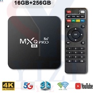 MI TV  TSIK ANDROID COD MXQ Pro 4k 5g Stb 16g+512gb Android TV Box set top box tv digital Ultra HD C
