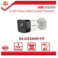 HIKVISION DS-2CE16H0T-ITF 5 MP Fixed Mini Bullet Camera