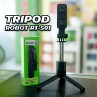 Handphone TRIPOD SELFIE STICK STAND HOLDER TRIPOD HOLDER ROBOT TRIPOD RT-S01