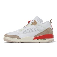 Nike Casual Shoes Jordan Spizike Low Men's White Brown Red Retro [ACS] FQ1759-105