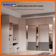 Door Wardrobe Sliding Wardrobe Wardrobe Cabinet Style Light Luxury Sliding Door Wardrobe Modern Simp