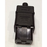 PDU Cabinet Socket 16A Plug IEC320-C19 Female Plug Can Be Connected Thread Removable Plug C20 Plug