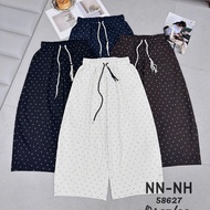 Women's Wide Leg Pants in Soft Raw Material, 87cm Long, 32cm Leg, Easy to Coordinate Women's Fashion
