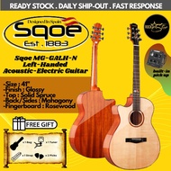 Sqoe MG-GALH-N Left-Handed Acoustic-Electric Guitar