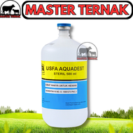 USFA AQUADEST 500ml - Aquades Air Steril