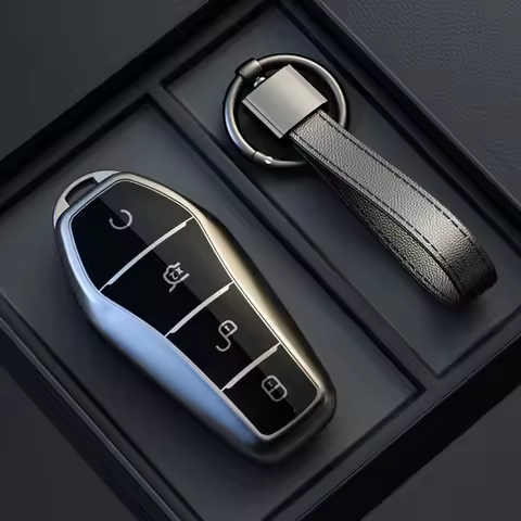 Car Key Case Full Cover Shell Holder Protection For BYD Tang EV600 Han EV Yuan ATTO 3 Song PLUS Pro 