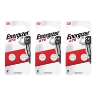 [Bundle of 3] Energizer A76 LR44 Alkaline 2 Pieces Battery Pack