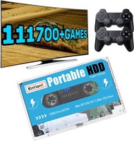 全城熱賣 - Kinhank 500G HDD 外接式硬碟，搭配 111700+ 復古遊戲，Batocera 33 遊戲系統遊戲機，SATA 3.0，適用於筆記型電腦/Windows/Mac OS，2