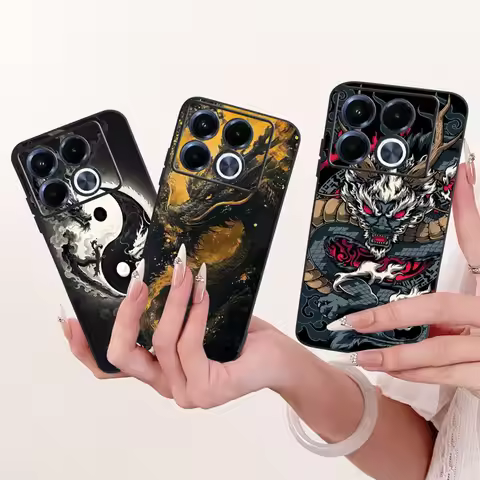 For Infinix Note 40 4G 5G Case X6852 X6853 Fashion Cartoon Soft Cover For Infinix Note 40 Pro Note40