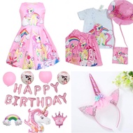 unicorn dress for kids 2yrs to 10yrs sizes