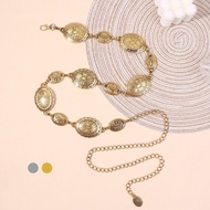 Women's belt Metal Chain Fashion Women's Chain belt Women's Chain belt style Ring style Women's Meta