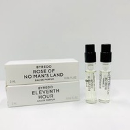 百瑞德無人區玫瑰2ML*1支+最後一刻/第十一小時Eleventh Hour  2ML*1支旅行裝BYREDO（平行進口）