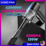 HOMEKING | 5500Pa Mini Car Wireless Vacuum Cleaner Cordless GZ011 Rechargeable Cordless Cleaner for 