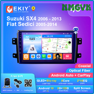 Ekiy T7 สําหรับ Suzuki Sx4 2006 - 2013 สําหรับ Fiat Sedici 2005 - 2014 Android Car Radio Stereo Dvd Navigation Gps เครื่องเล่นมัลติมีเดีย Hu