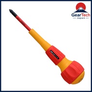 ANEX Insulated Slim Screwdrivers for Electric Work - 1000V Rated, Various Sizes【Direct from JAPAN】
