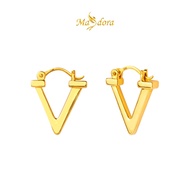 MASDORA 999 Gold Earring Earrings Emas - Golden Elegant V (EMAS 999/24K)