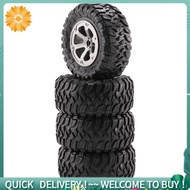 4Pcs 73mm Tire Tyre Wheel for  C14 C24 B24 B36 MN D90 MN-90 MN99S FY003 FY004 RC Car Upgrade Parts A