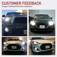 1 Year warranty 1 Pair LED Car Headlight 8000LM Auto LED Headlight h7 For BMW 3-Series (E90) year 20