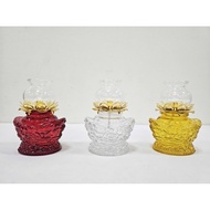 Lotus altar lamp, lotus oil lamp, worship oil lamp, oil lamp