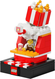 LEGO Set - Bricktober Brick Bites Set 2/4 - Popcorn Stall (2024 Toys "R" Us Exclusive) - 87327-1-new