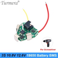 3S 12.6V 10.8V 18650 Lithium BMS Papan Perlindungan Modul Litar untuk Pemutar Skru 12V 3s Packs BMS 