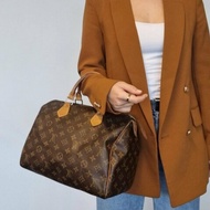 LV SPEEDY 30 手提包 M41526 75成新