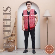 Pua kumbu Vest / sidan Vest bird shirt. Traditional Clothes