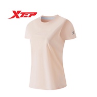 Xtep Women's Short-sleeved New Training Fitness Yoga Breathable Sports Short-sleeved 977228010282