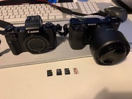 Canon G5X &amp; Sony A6000 連大光圈鏡頭