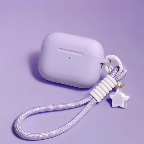 Silicone Cases for Apple Airpods 4 Pro3 Earphones Accessories Wireless Bluetooth Headset Cover for A