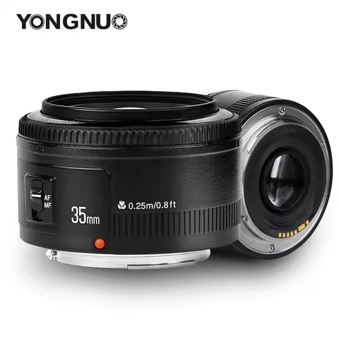 YONGNUO YN35mm F2 F2C F2N Wide-Angle Auto Fixed Focus Lens Large Aperture Camera Lens for Canon 450D