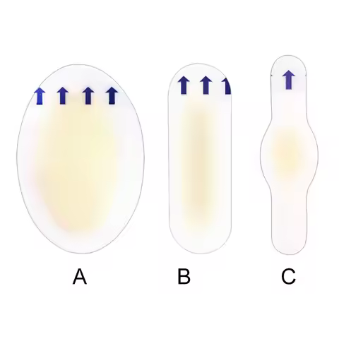 Hydrocolloid Bandages Water Resistant Gel Blister Bandages Blister Prevention Pads for Heel Toe & Fo