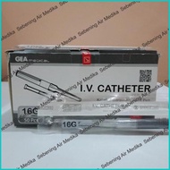 Original IV Catheter 14G 14 16G 16 / Abocath GEA / Jarum Infus GEA per