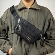 MEN'S SLING BAG AMSTAR PVC NYLON WATERPROOF 7 PREMIUM ROOMS