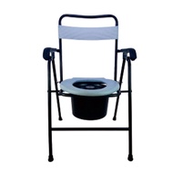 🚢Tianfu Elderly Hand Push Wheelchair Light Belt Toilet Lightweight Folding Multifunctional Wheelchair Crutches for the E
