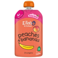 Ella's Kitchen Organic Peaches and Bananas 4+ Months Baby Food 120g