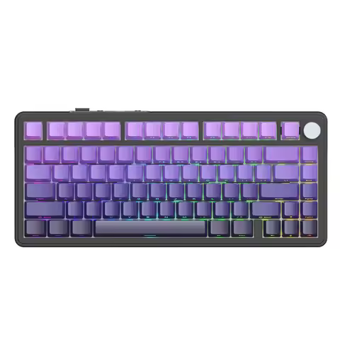 Attack Shark X85 RGB third mock examination Connection Wireless Mechanical Keyboard Metal Knob Full