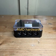 Denso Otomart - Ground Block Car Audio 0/4 Awg To 4/8 Awg 4 Output Lines