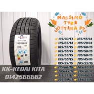 NEW TYRE MASSIMO OTTIMA P1 175/70/13 185/55/15 195/50/15 195/55/15 195/60/15 205/55/16 205/45/17 215/50/17 235/45/17