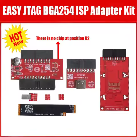 2026 NEW EASY JTAG EMMC UFS ISP ADAPTER without encryption chip For EASY JTAG PLUS BOX /Repair phone