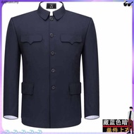 Zhongshan Clothes Men's Middle-aged Elderly Tops Dad Clothes Grandpa Casual Jackets Elderly Clothes 