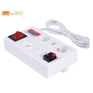 E27 B22 E14 Lamp Bulb Tester LED Light Voltage Power Quick Test Box Fast Testing with Power Display 