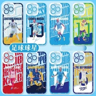 Football star Case For OPPO Realme 9 8 7 Pro 9i 8i 7i 5 5i 6i C17 C11 2020 C33 Realme9 Realme8 Soft 