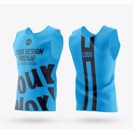 T-Shirt Sleeveless Mockup PSD I Photoshop I Template Photoshop I Jacket I 3D I