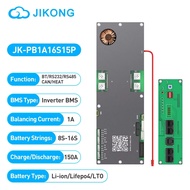 JIKONG JK-PB1A16S15P BMS อัจฉริยะ24V 48V 8S  16S 150A แบตเตอรี่ลิเธียมไอออน LiFePo4 1A บาลานเซอร์แบบ