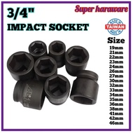 3/4" 19mm-46mm 6PT GERMANY EXTRA LONG IMPACT DEEP SOCKET/IMPACT DEEP SOCKET SET/socket wrench