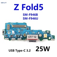 Fast Charging Board For Samsung Galaxy Z Fold5 F946B F946U F946 USB Charging Charger Port Dock Conne
