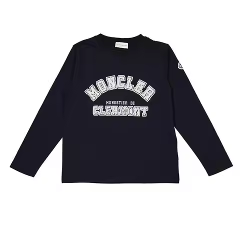 Moncler | Sequinned-Logo Cotton T-shirt