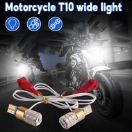 (2PCS) T15 Dual Contact Motorcycle Signal Light W16W Parking Reversing Color Fog Canbus LED Bulb Lig